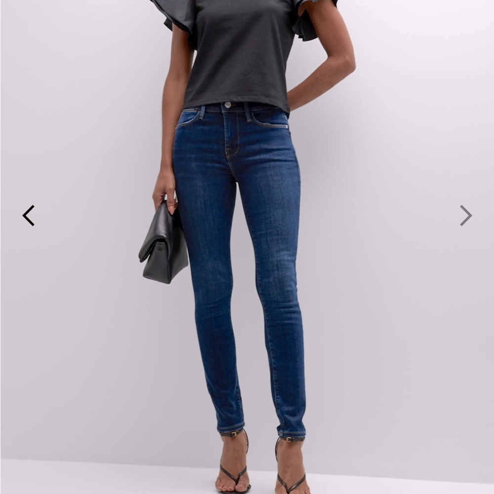 Frame Le High skinny jeans. Size 26